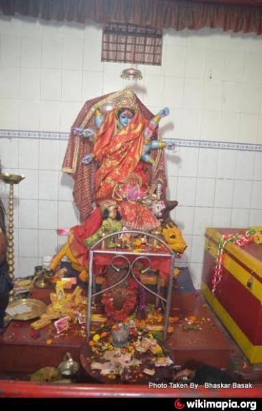 Devotees at the temple